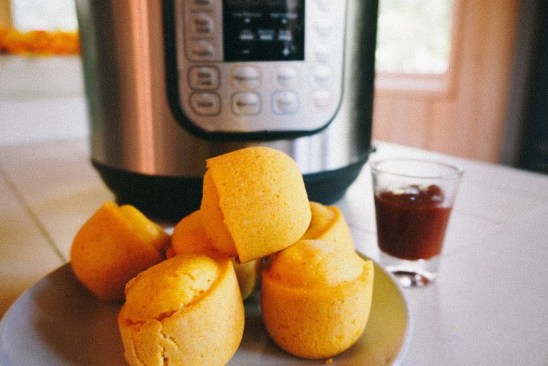 Instant Pot Corn Dog Bites (A Lightened Up State Fair Classic)