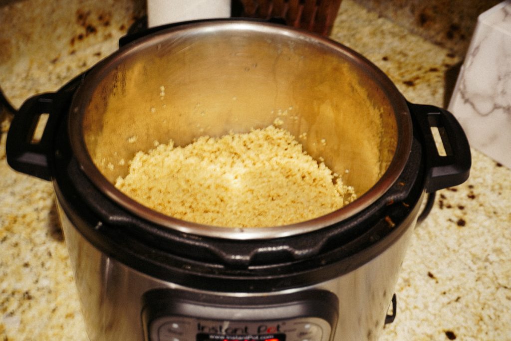 quinoa cooked in an instant pot
