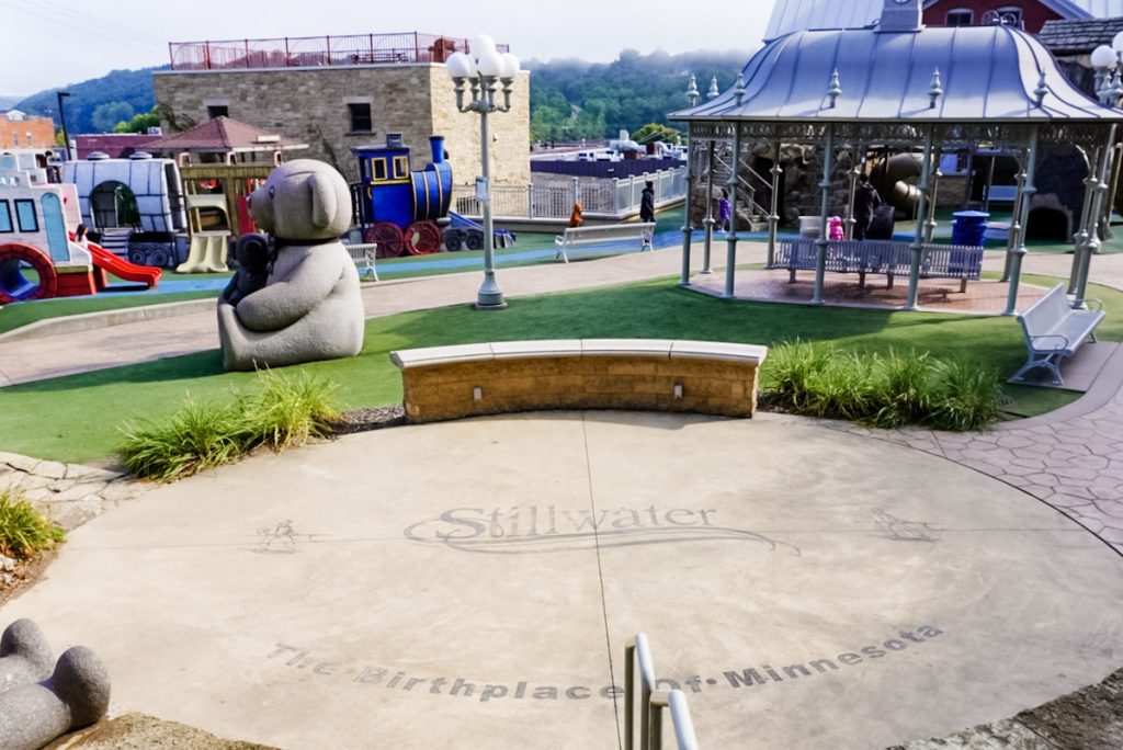 overview of the teddy bear park at stillwater