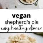 vegan shepherd's pie pinterest pin