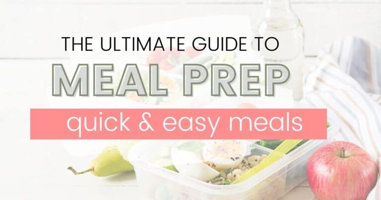 The Ultimate Guide to Meal Prep