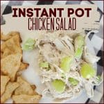 instant pot chicken salad pinterest pin