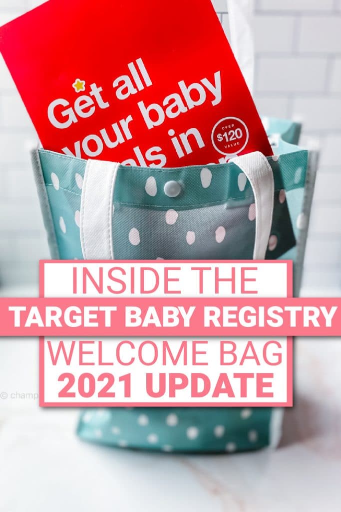 target baby registry welcome bag pinterest pin