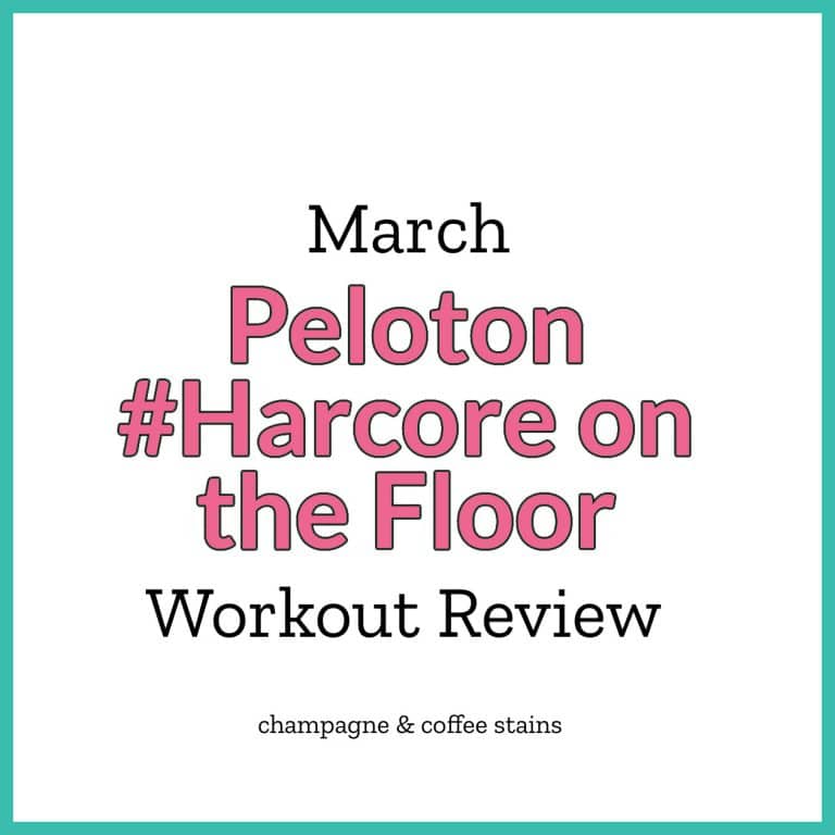 March Peloton Hardcore on the Floor Review