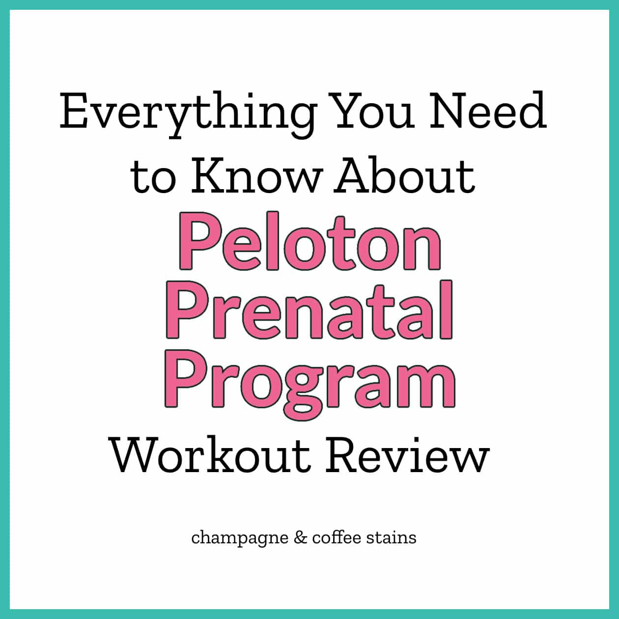 peloton prenatal blog post image