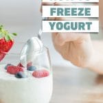 how to freeze yogurt pinterest pin