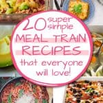 meal train recipe and guide pinterest pin