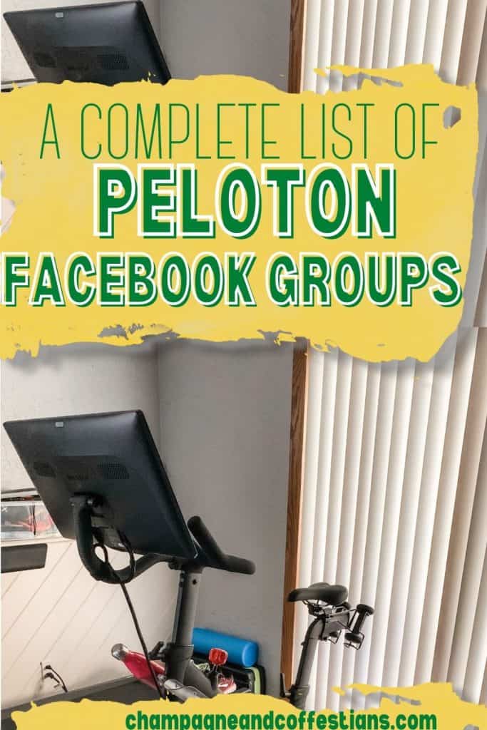 peloton facebook groups pinterest pin