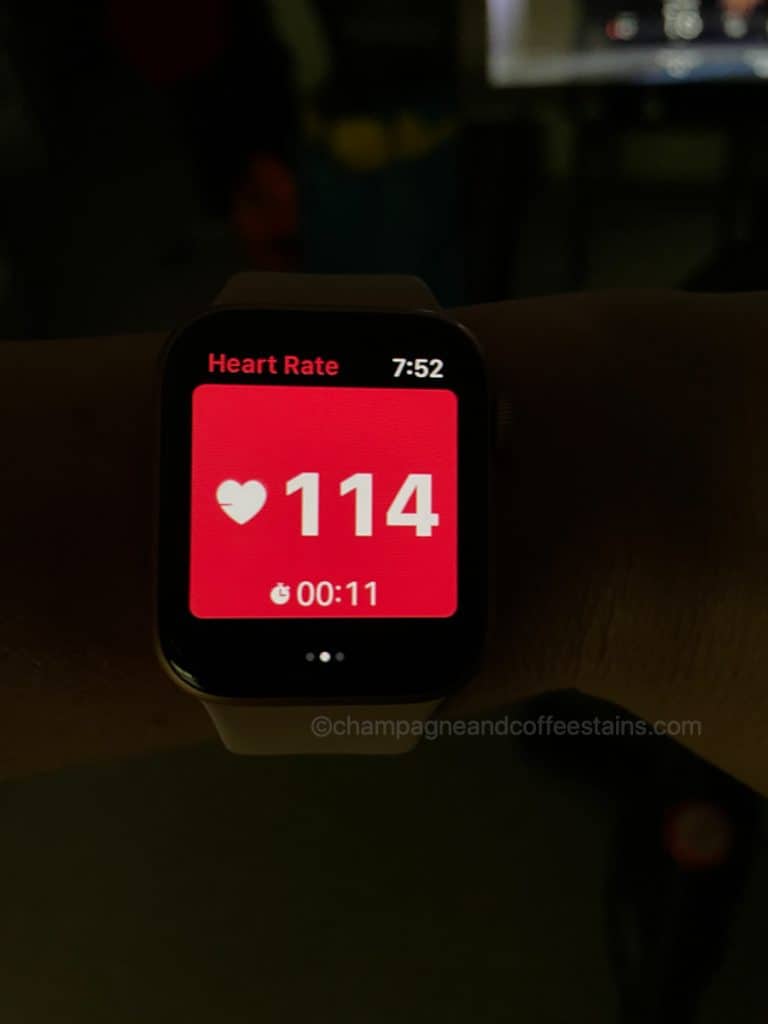 heart rate on apple watch