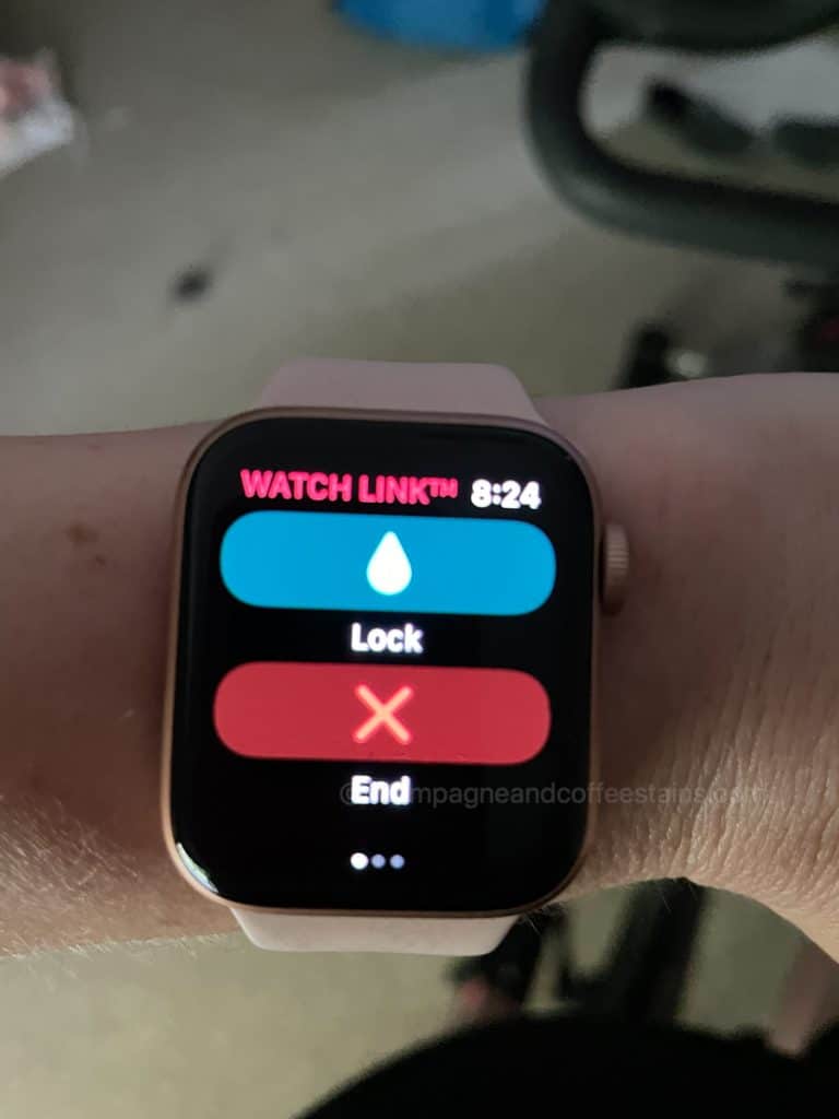 stop workout on apple watch
