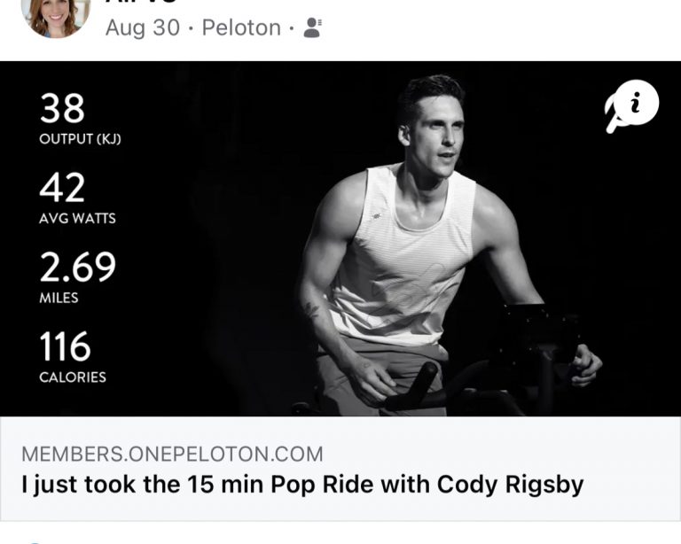 How to Sync Peloton with Facebook
