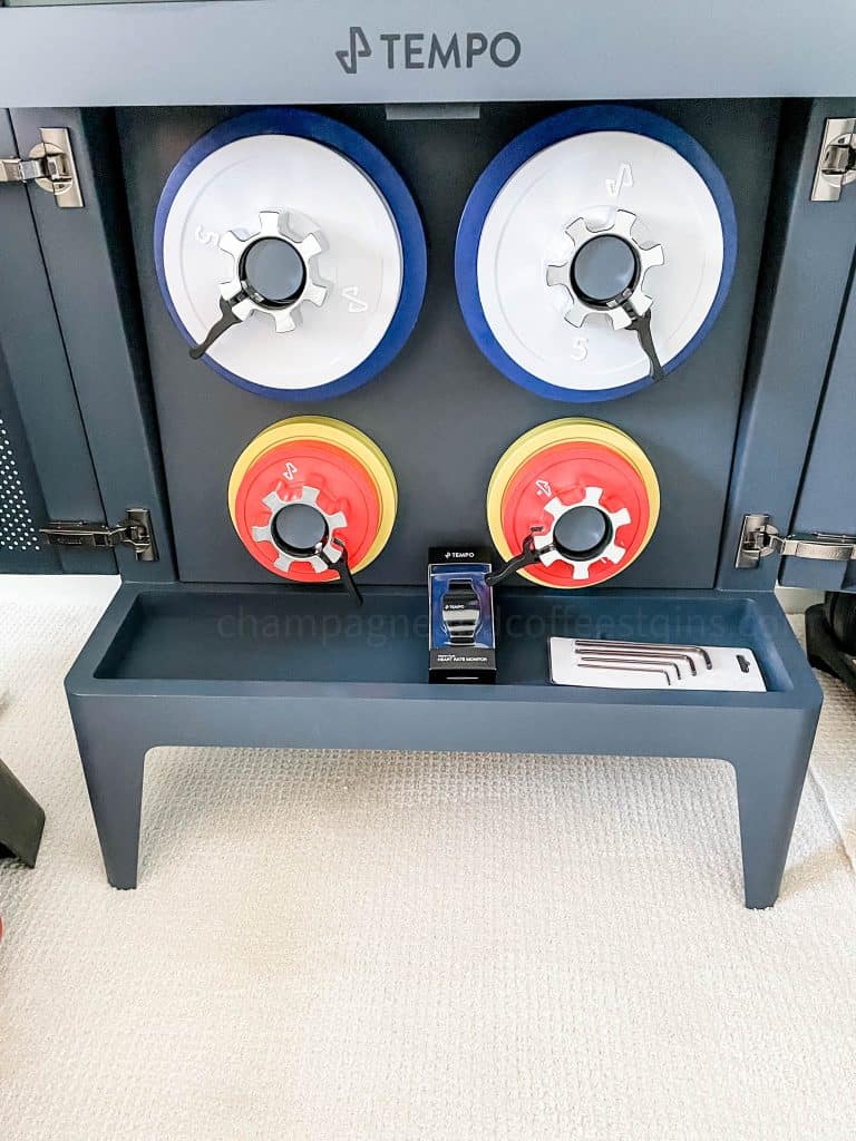 tempo weight plate storage