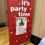 lifetime fitness birthday party banner