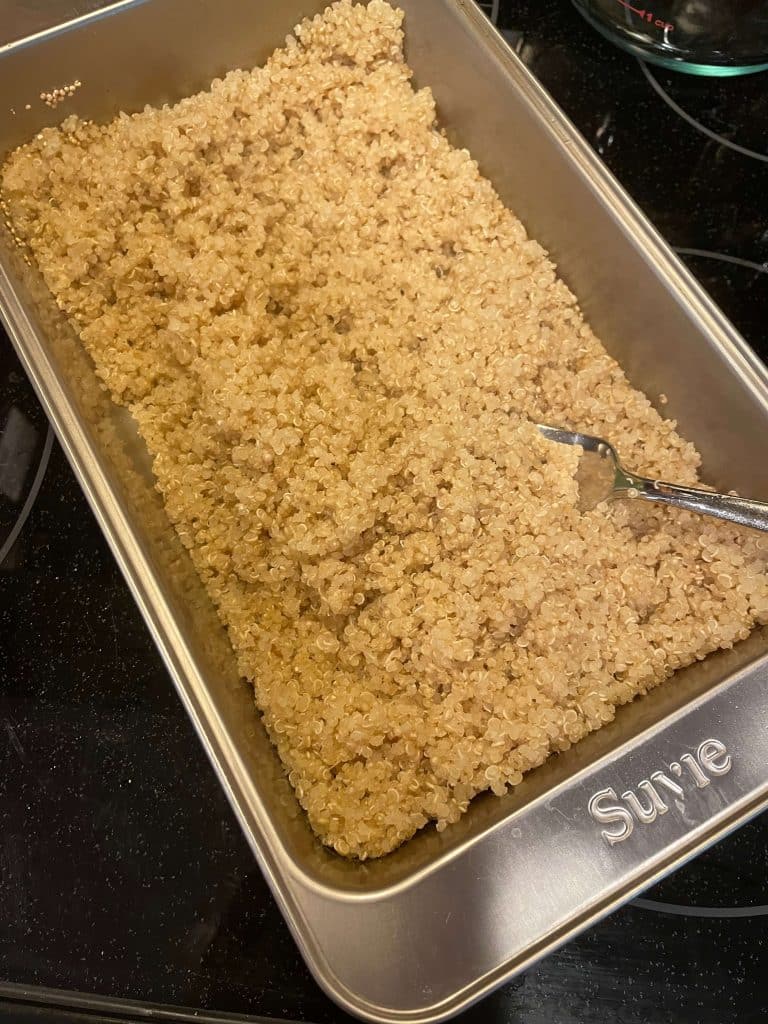bowl of quinoa cooked in suvie