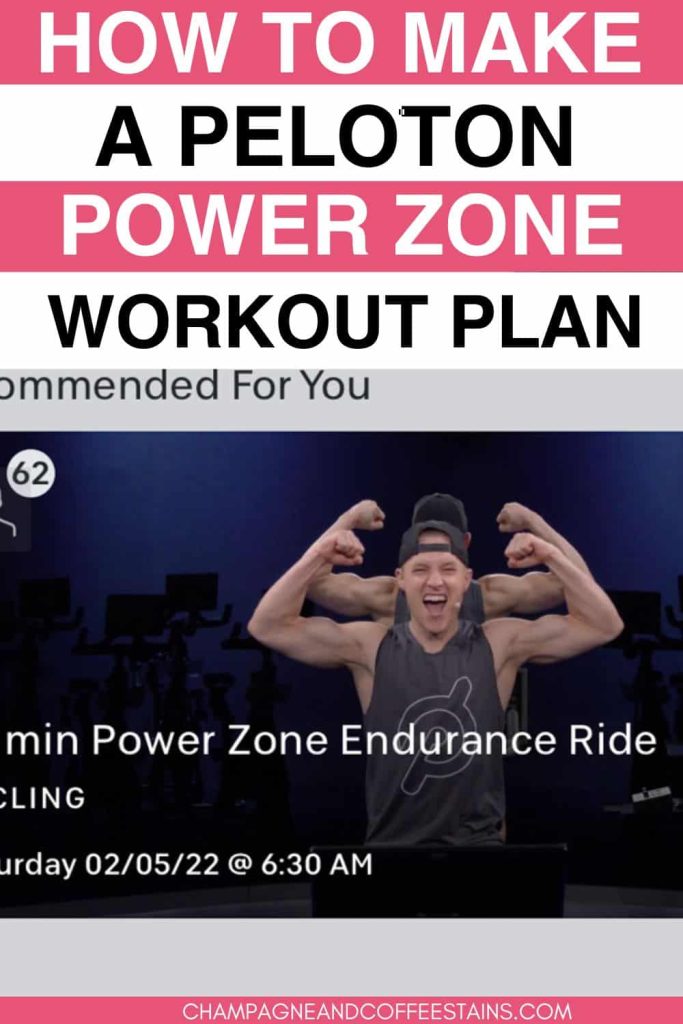 power zone training workout schedule