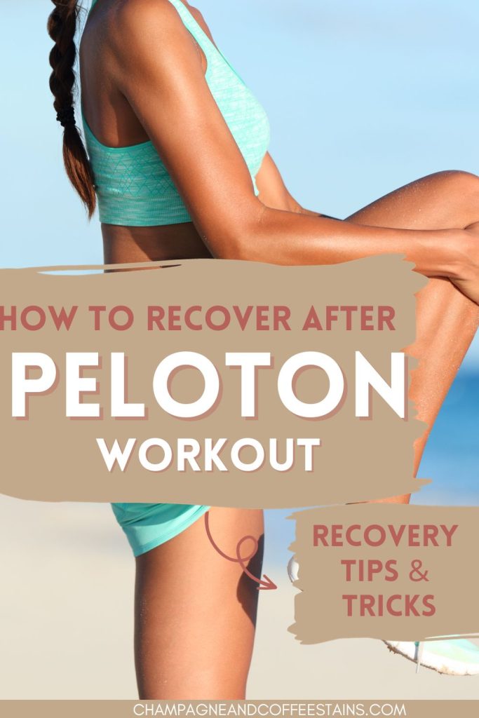 how to recover after peloton workout
