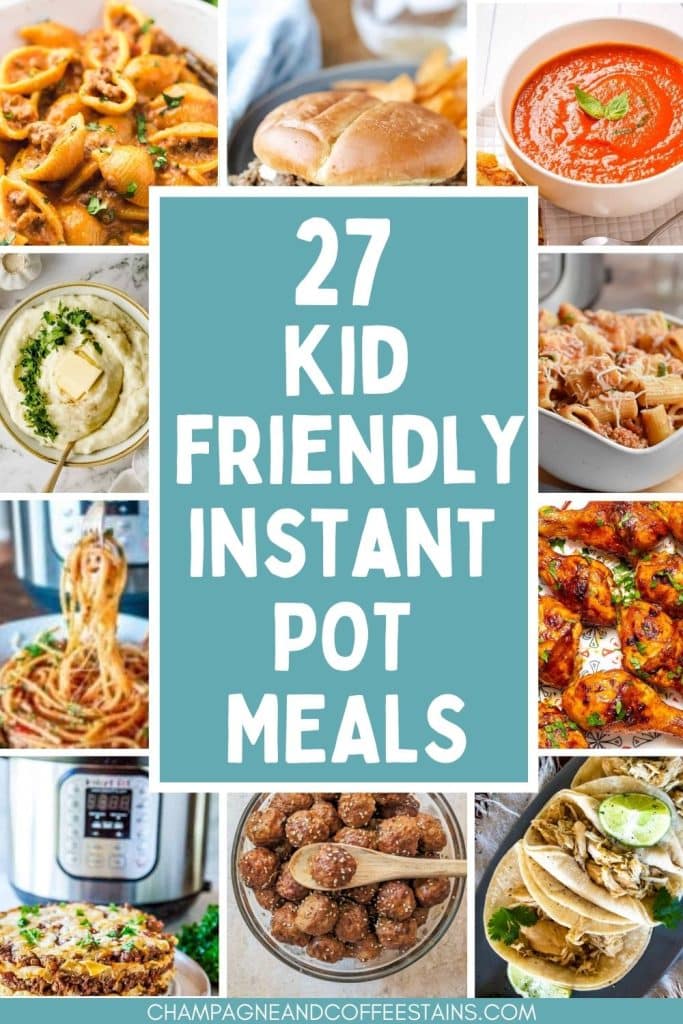 kid friendly instant pot recipes