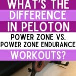 power zone vs. power zone endurance rides