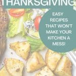 photos of recipes with text 27 easy recipes to make the night before thanksgiving