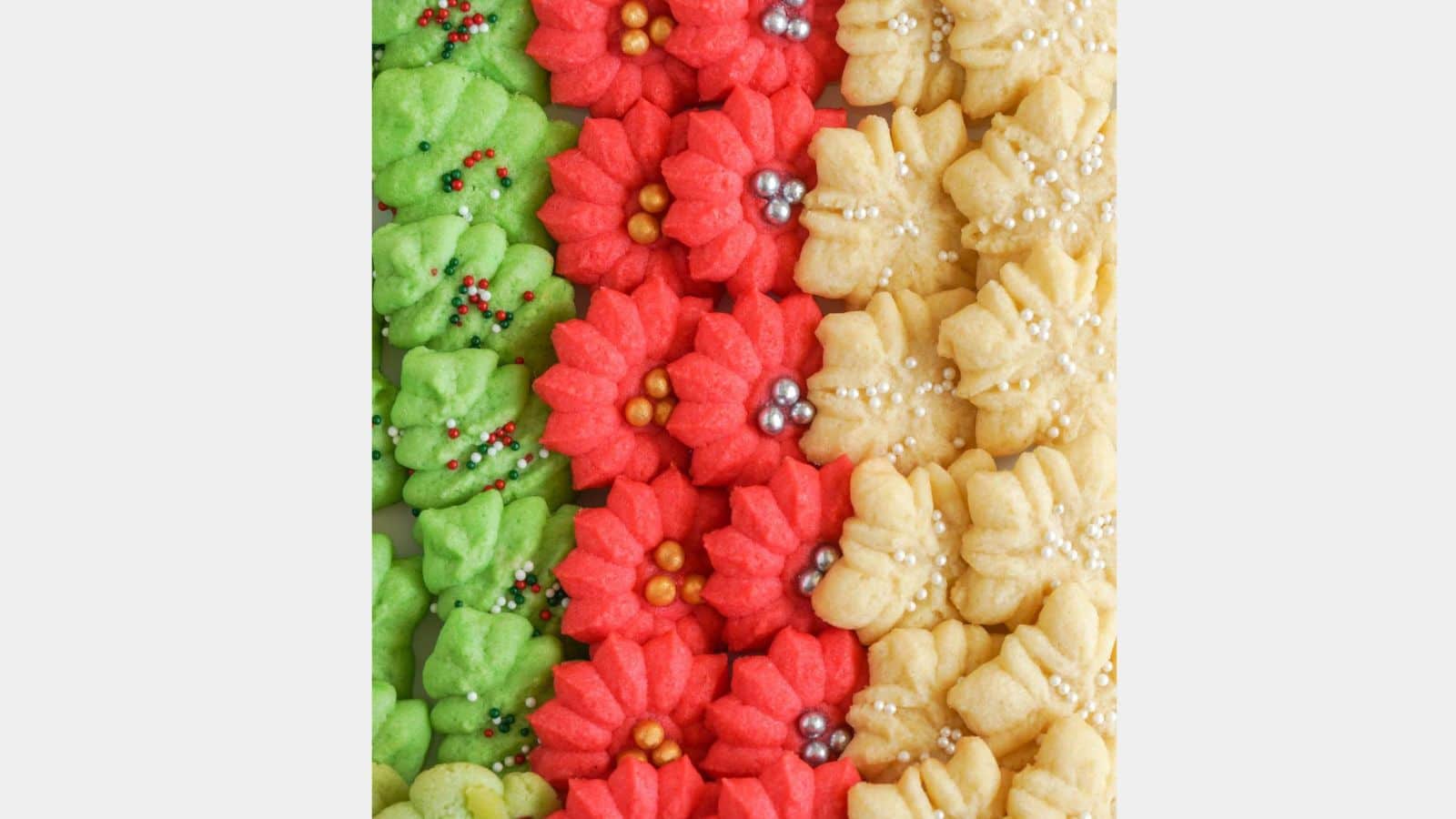 christmas cookies on a plate