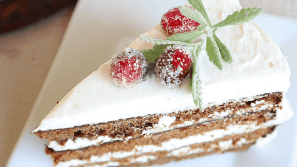 Gingerbread Spice Cake with Mascarpone Frosting