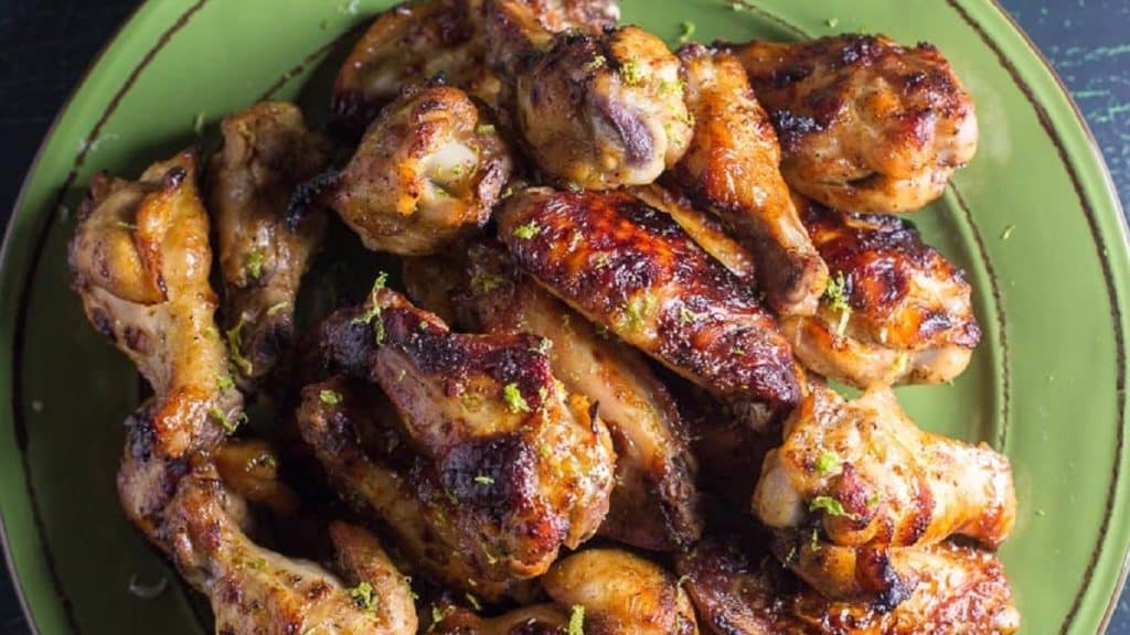 Low FODMAP Honey Roasted Chili Lime Chicken Wings